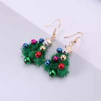 Fashion Christmas Tree Alloy Plating Women's Earrings 1 Pair main image 3