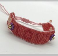 Fashion Letter Glass Knitting Couple Bracelets 1 Piece main image 4