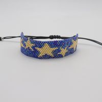 Bohemian Star Glass Tassel Unisex Bracelets 1 Piece main image 4
