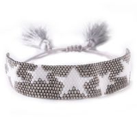 Bohemian Star Glass Tassel Unisex Bracelets 1 Piece sku image 13