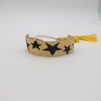 Bohemian Star Glass Tassel Unisex Bracelets 1 Piece sku image 8