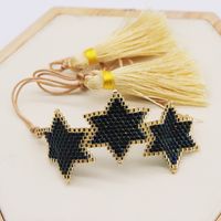 Bohemian Star Glass Knitting Unisex Bracelets 1 Piece sku image 15