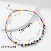 Fashion Animal Beaded Titanium Steel Pendant Necklace Necklace Knitting Stainless Steel Necklaces 1 Piece sku image 1