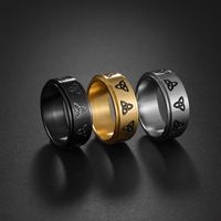 Fashion Geometric Stainless Steel Rings Stainless Steel Rings main image 1