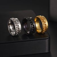 Fashion Geometric Stainless Steel Rings Stainless Steel Rings main image 1