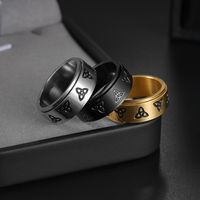 Fashion Geometric Stainless Steel Rings Stainless Steel Rings main image 4