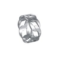 Fashion Circle Stainless Steel Hollow Out Rings sku image 4