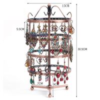 Basic Geometric Iron Jewelry Rack sku image 5