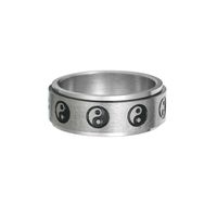 Ethnic Style Gossip Stainless Steel Rings Stainless Steel Rings sku image 15