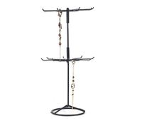 Hot Selling Rotating Jewelry Display Rack Double Necklace Rack Jewelry Storage Rack Mobile Phone Accessories Bead Hanger Wholesale sku image 2