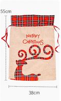 Christmas Cute Cartoon Cloth Party Gift Bags sku image 2