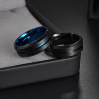 Fashion Solid Color Stainless Steel Rings Stainless Steel Rings main image 3