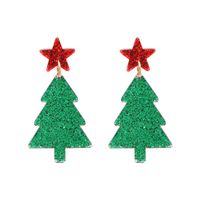 Fashion Santa Claus Christmas Socks Bell Epoxy Alloy Earrings sku image 60