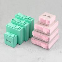 Fashion Solid Color Plastic Valentine'S Day Jewelry Boxes main image 3