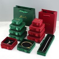Fashion Solid Color Plastic Valentine'S Day Jewelry Boxes main image 1