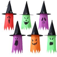 Halloween Grimace Polyester Taffeta Party Hanging Ornaments 1 Piece main image 3