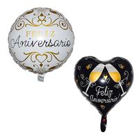 Valentine's Day Letter Aluminum Film Date Balloons 1 Piece main image 1