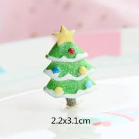 1 Piece Resin Christmas Tree Snowman Cute Christmas sku image 4