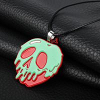 Fashion Skull Alloy Plating Unisex Pendant Necklace main image 1