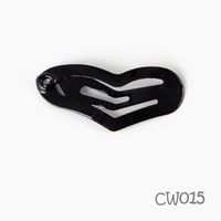 Simple Style Heart Shape Metal Stoving Varnish Hair Clip 1 Piece sku image 15