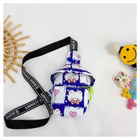 Unisex Small All Seasons Nylon Heart Shape Cute Square Zipper Fanny Pack sku image 10