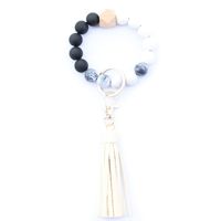 Simple Style Tie Dye Wood Tassel Unisex Bracelets 1 Piece sku image 25