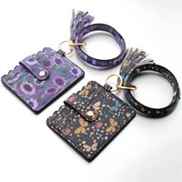Fashion Solid Color Pu Leather Women's Bag Pendant Keychain 1 Piece main image 5