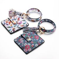 Fashion Solid Color Pu Leather Women's Bag Pendant Keychain 1 Piece main image 3