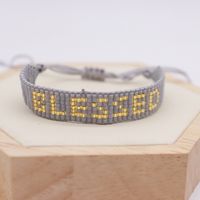 Casual Letter Glass Wholesale Bracelets sku image 5