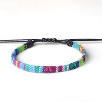 Ethnic Style Colorful Cloth Braid Women's Anklet sku image 6