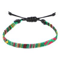 Ethnic Style Colorful Cloth Braid Women's Anklet sku image 8