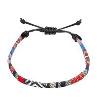Ethnic Style Colorful Cloth Braid Women's Anklet sku image 12