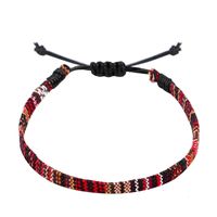 Ethnic Style Colorful Cloth Braid Women's Anklet sku image 22