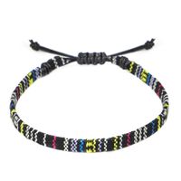 Ethnic Style Colorful Cloth Braid Women's Anklet sku image 1