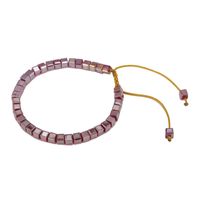 Ethnic Style Square Glass Beaded Women's Bracelets 1 Piece sku image 5