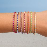 Fashion Colorful Cotton Knitting Women's Bracelets main image 1