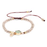 Simple Style Solid Color Stone Beaded Bracelets sku image 2