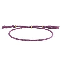 Simple Style Solid Color Rope Braid Women's Bracelets sku image 13