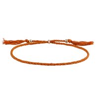 Simple Style Solid Color Rope Braid Women's Bracelets sku image 17