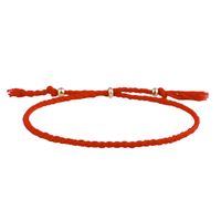 Simple Style Solid Color Rope Braid Women's Bracelets sku image 8