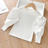 Fashion Stripe Solid Color Cotton Blend Hoodies & Sweaters sku image 1