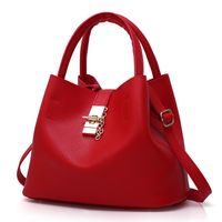 Women's Large Pu Leather Fashion Handbag sku image 1