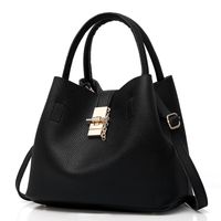 Women's Large Pu Leather Fashion Handbag sku image 2