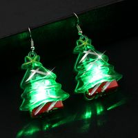 Cute Christmas Tree Santa Claus Snowflake Plastic Women's Drop Earrings 1 Pair main image 7
