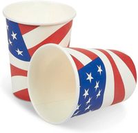 Birthday American Flag Paper Party Tableware main image 3