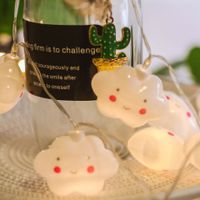 Birthday Cute Clouds Plastic Party String Lights main image 3