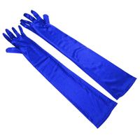 Women's Simple Style Solid Color Satin Gloves 1 Pair sku image 8