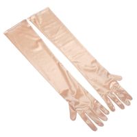 Women's Simple Style Solid Color Satin Gloves 1 Pair sku image 11
