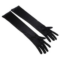 Women's Simple Style Solid Color Satin Gloves 1 Pair sku image 3