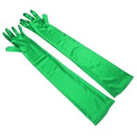 Women's Simple Style Solid Color Satin Gloves 1 Pair sku image 4